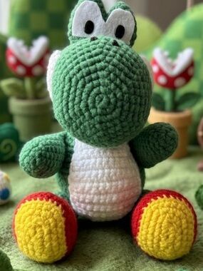 The one and only yoshi handmade Plush Toy